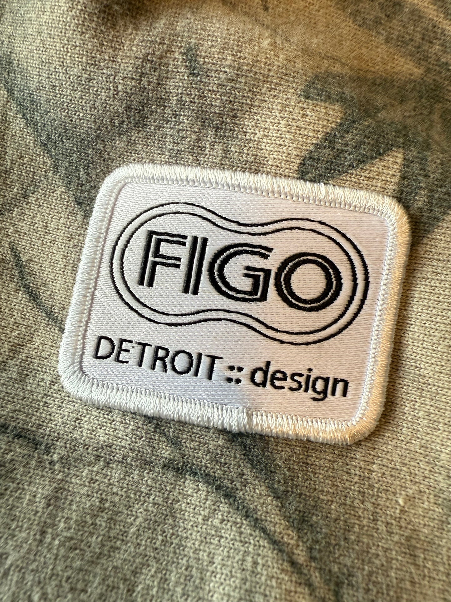 FIGO 313 Chenille Camo Hoodie