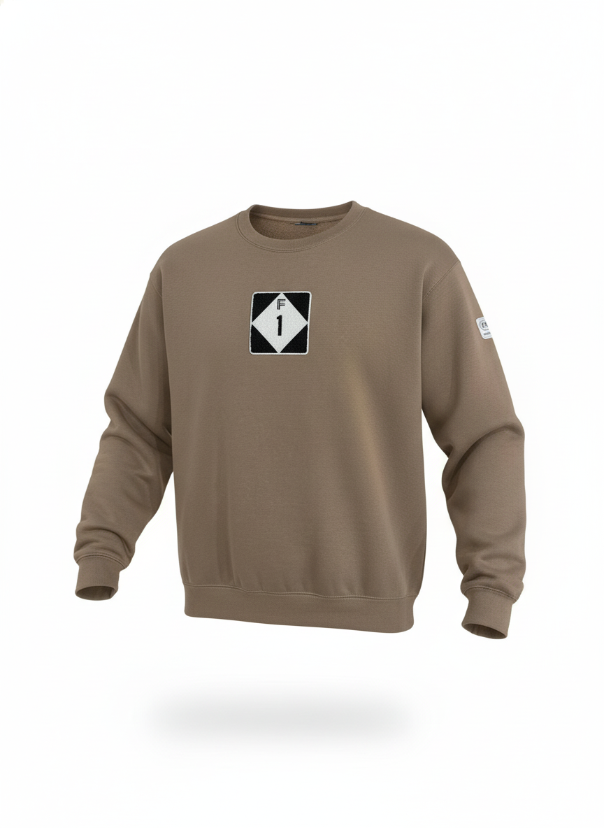 FIGO F1 Chenille Crewneck